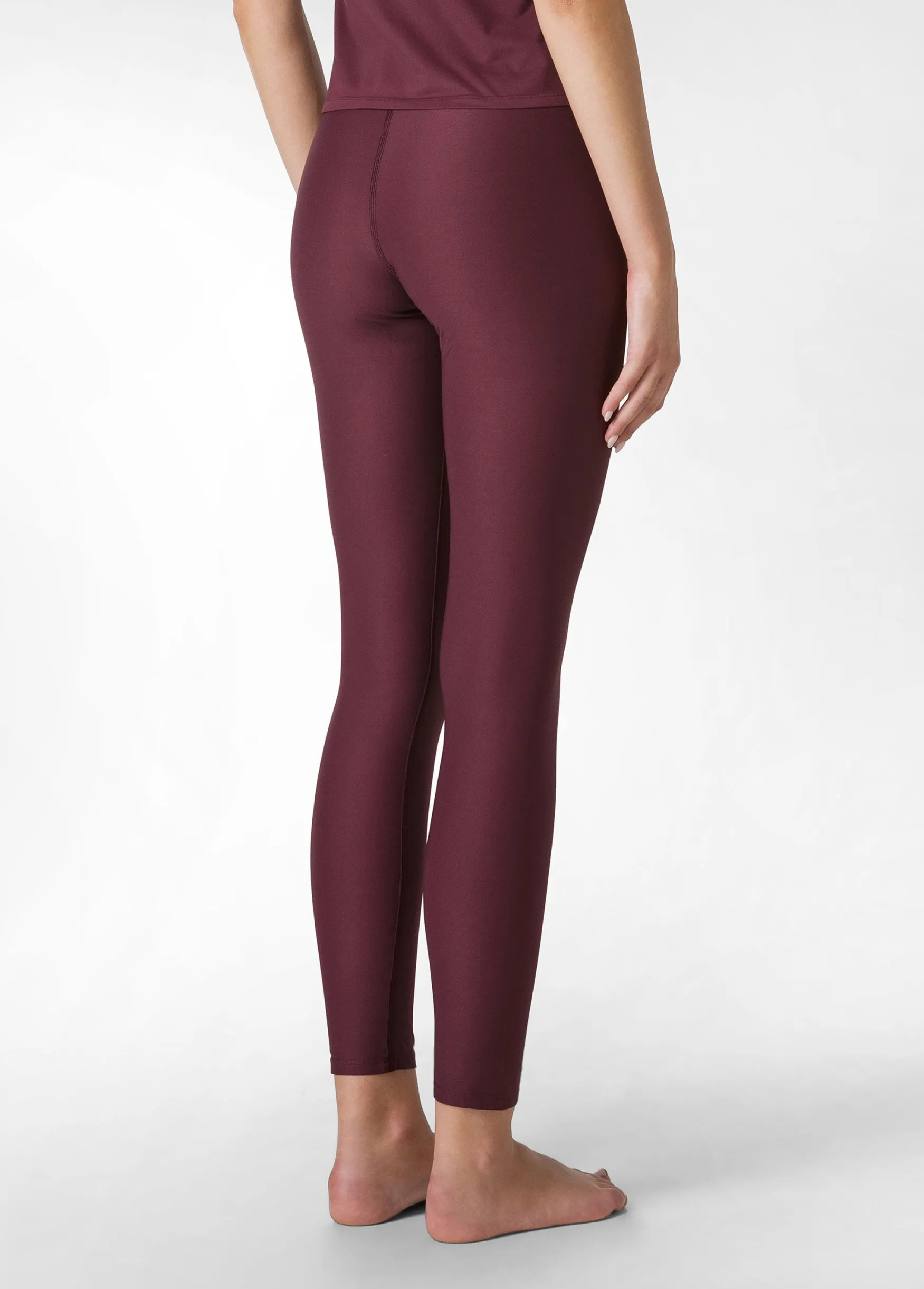 Hot DEHA Yoga Soft Touch Leggings Red Tibetan Red